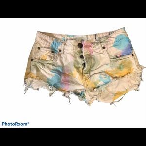 One Teaspoon Women’s Denim Shorts Size 26